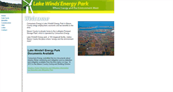 Desktop Screenshot of lakewindsenergypark.com